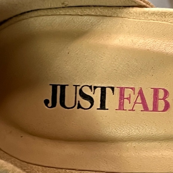 Just Fab Cesilia Tan High Heel Sandals Size 8 - Picture 7 of 9